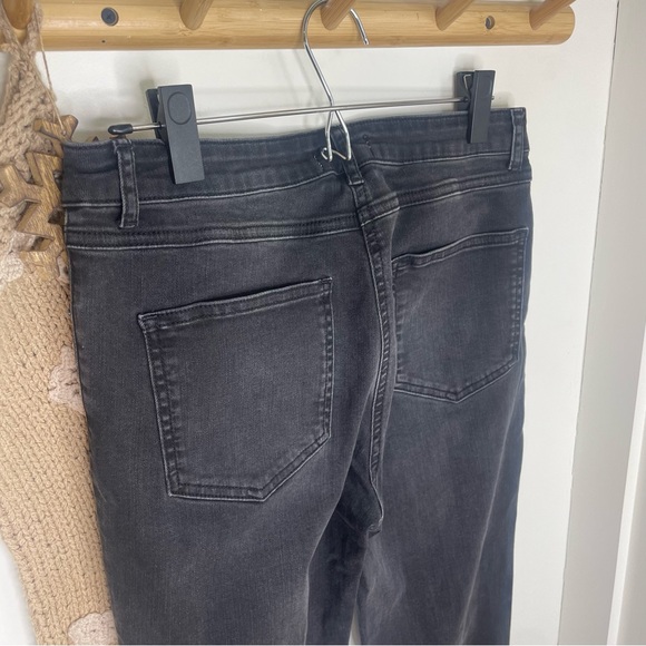 Long Tall Sally Charcoal Skinny Jeans NWOT Women’s 8 High Rise - Picture 6 of 7